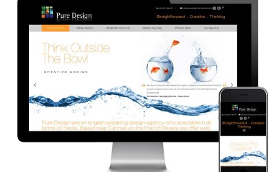 The New Pure Design Website is ONLINE