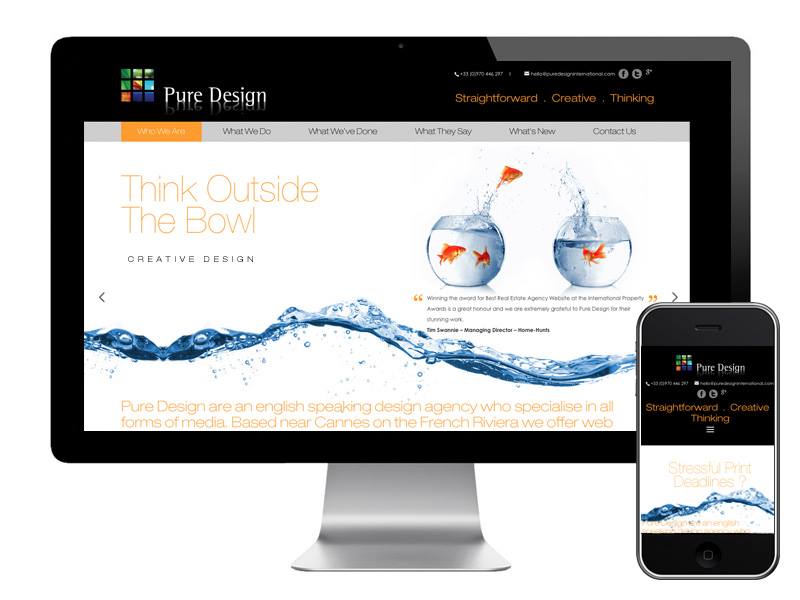 The New Pure Design Website is ONLINE
