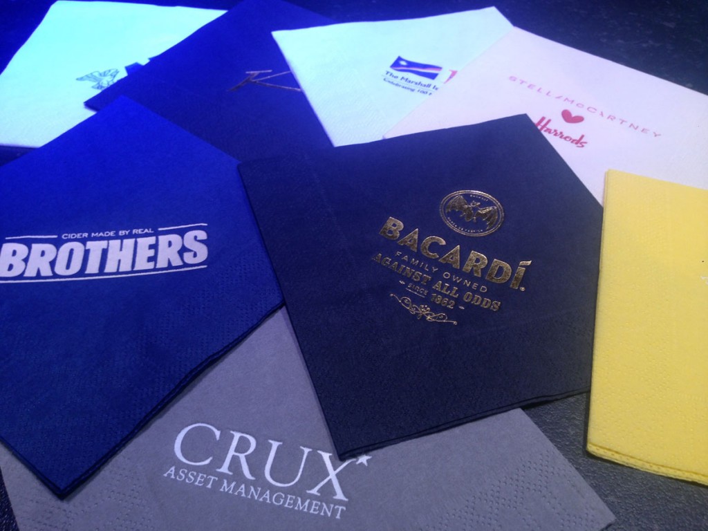 Personalised Luxury Napkins for Yachts