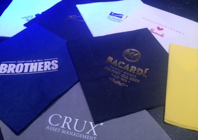 Personalised Luxury Napkins for Yachts